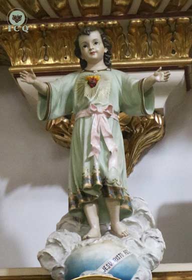 El Adán Celestial es el Cristo íntimo. Catedral, San Luis Potosí, México.