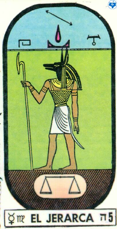 Arcano 5 del Tarot egipcio “El Jerarca”