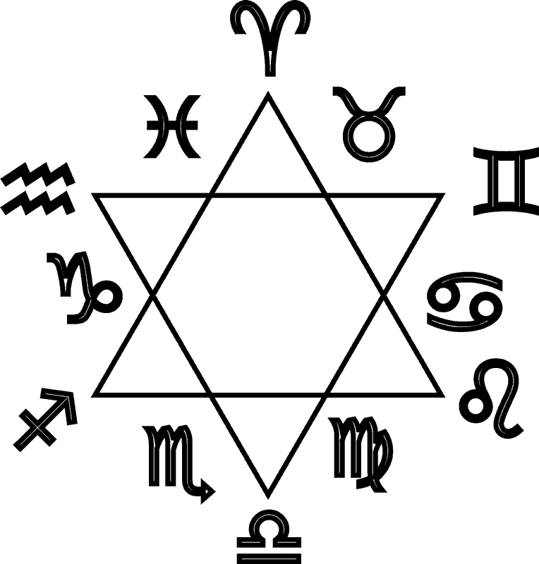 La Estrella de Salomón y el Zodiaco.